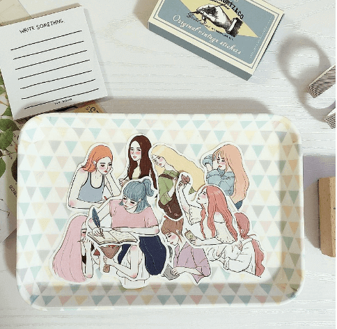 Starlululu Cozy Girl Sticker Set