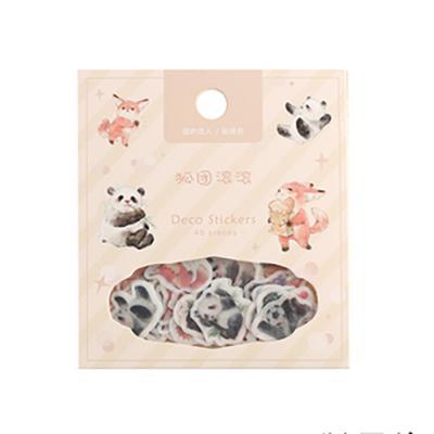 Cardlover Deco Stickers Panda And Fox