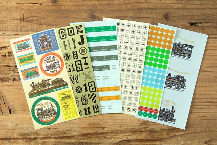 Travelers Notebook Customized Sticker Set For Diary 2018