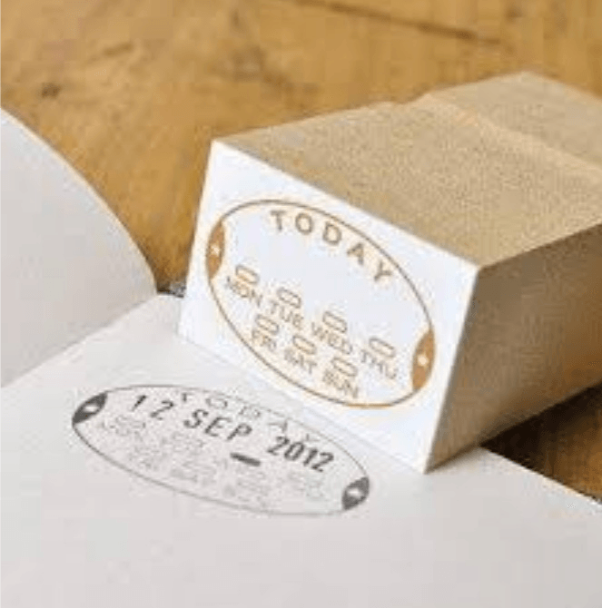 OSP Japan Planner Stamp - Date Stamp