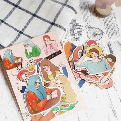 Starlululu Youth Just Girl Sticker Set