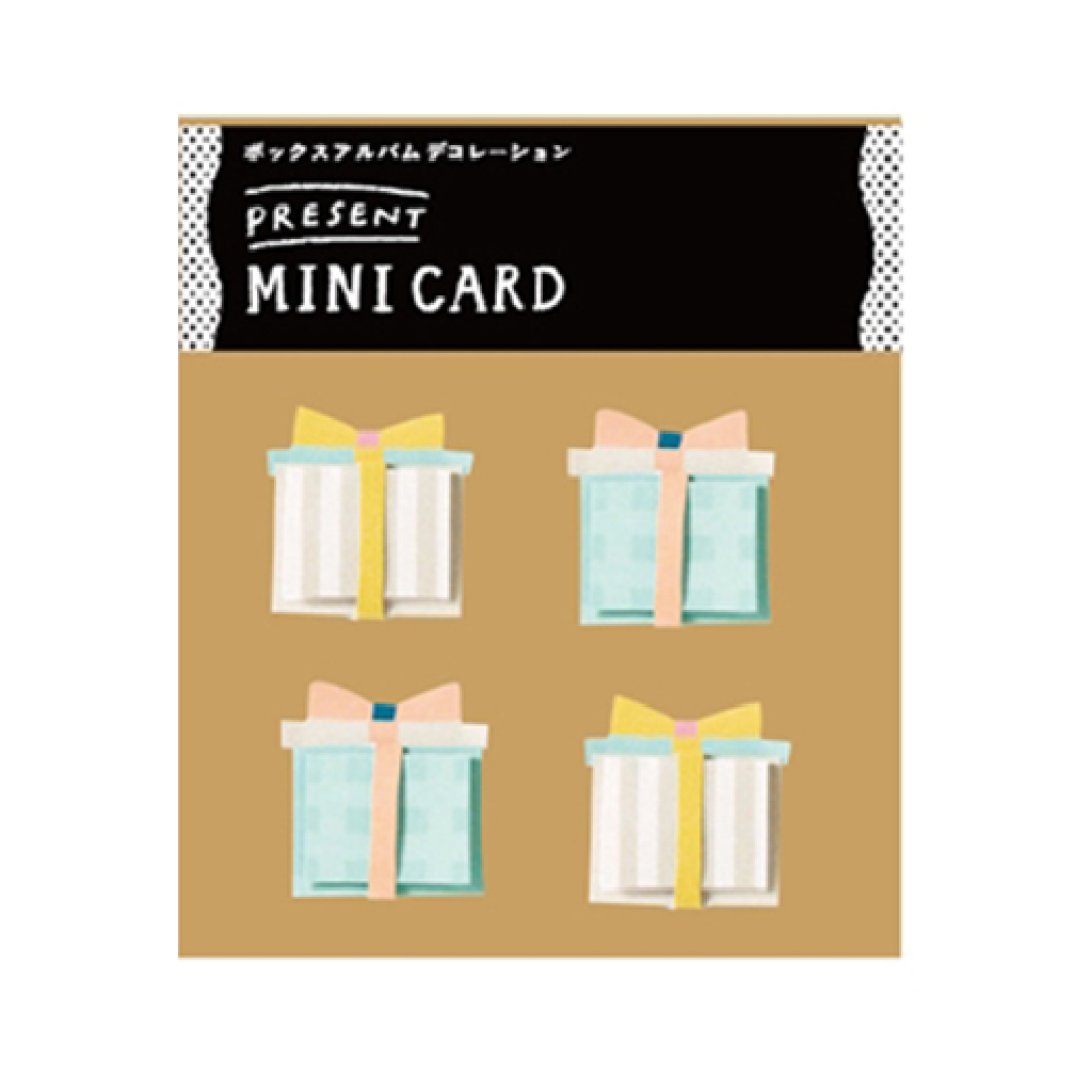 Present Mini Card Pastel