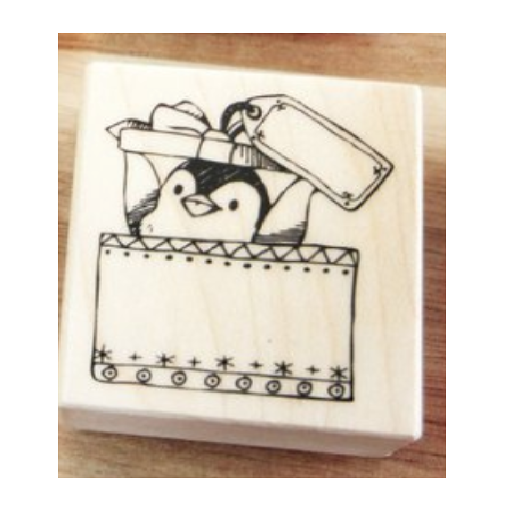 Maruco Art Rubber Stamp - Winter Animal 1pc