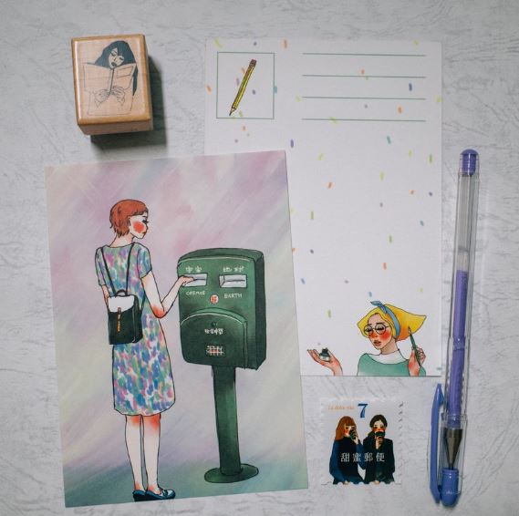 La Dolce Vita Postcard - Post Mail