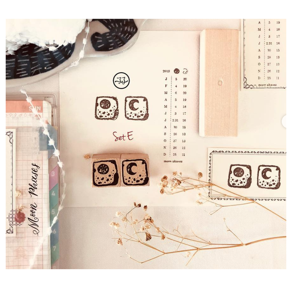 Innk Benchmark Rubber Stamp - Set E