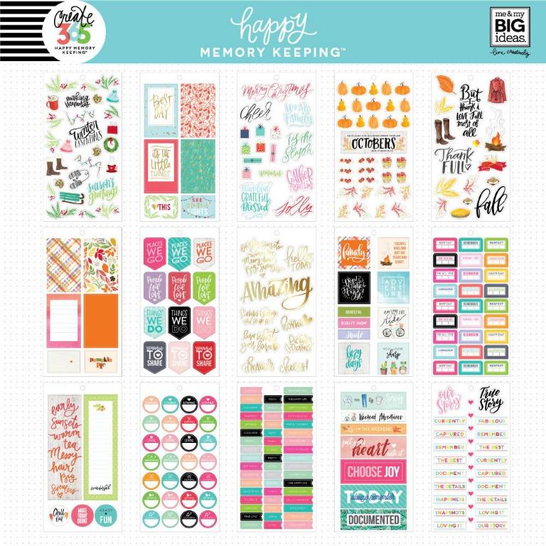 The Happy Planner Sticker Sheets - Spoonful of Faith - tokopie