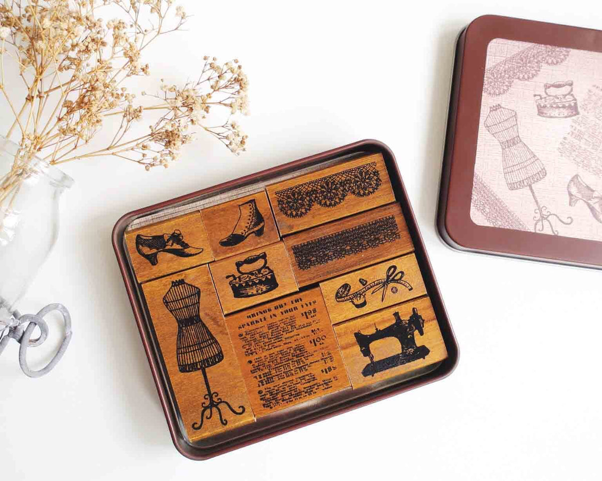 Margaret Stamp Set - Sewing