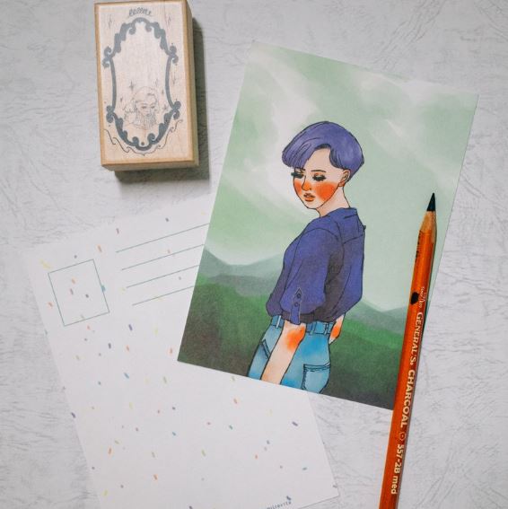 La Dolce Vita Postcard - Moving Forward