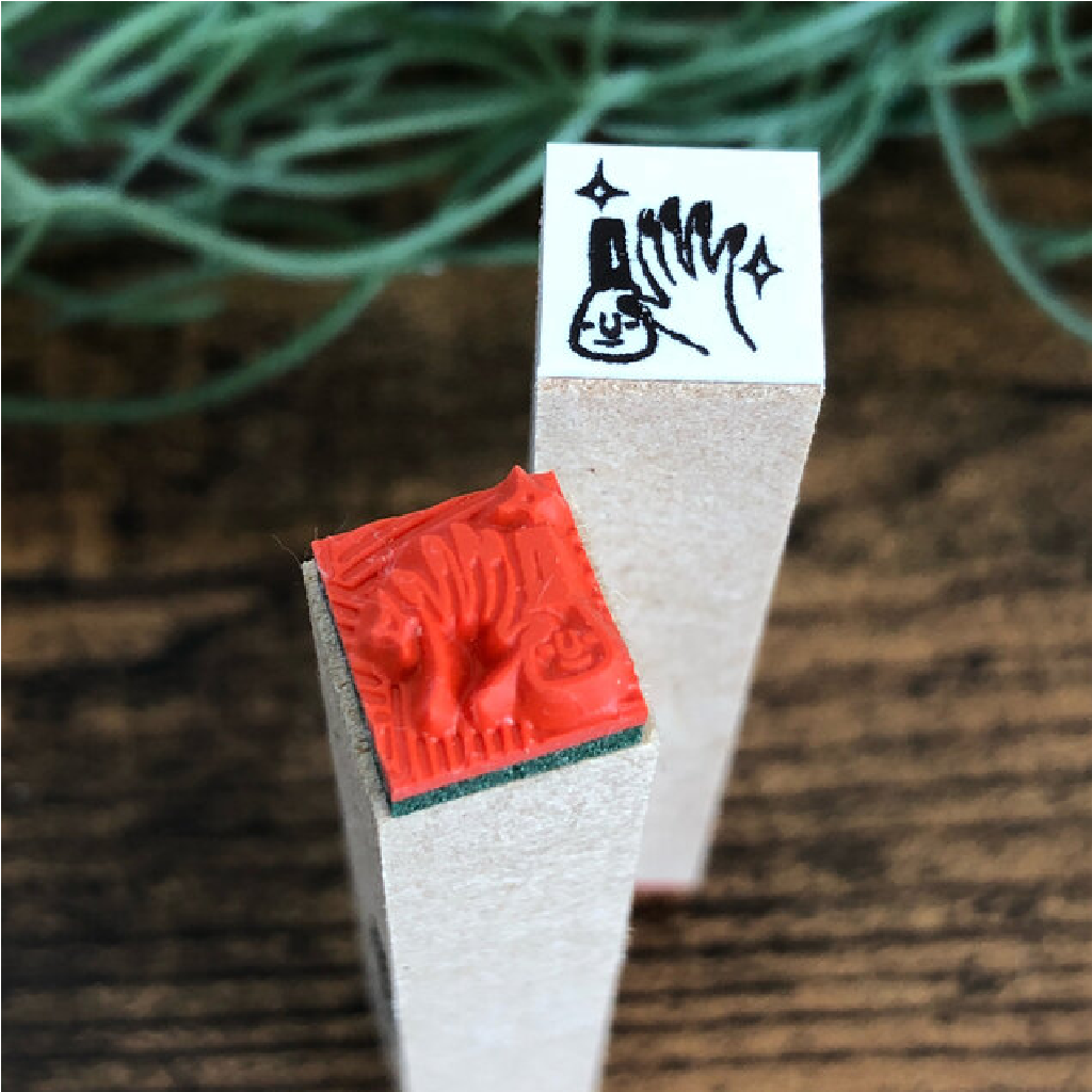 RiraRira Schedule Rubber Stamp - Nail Salon