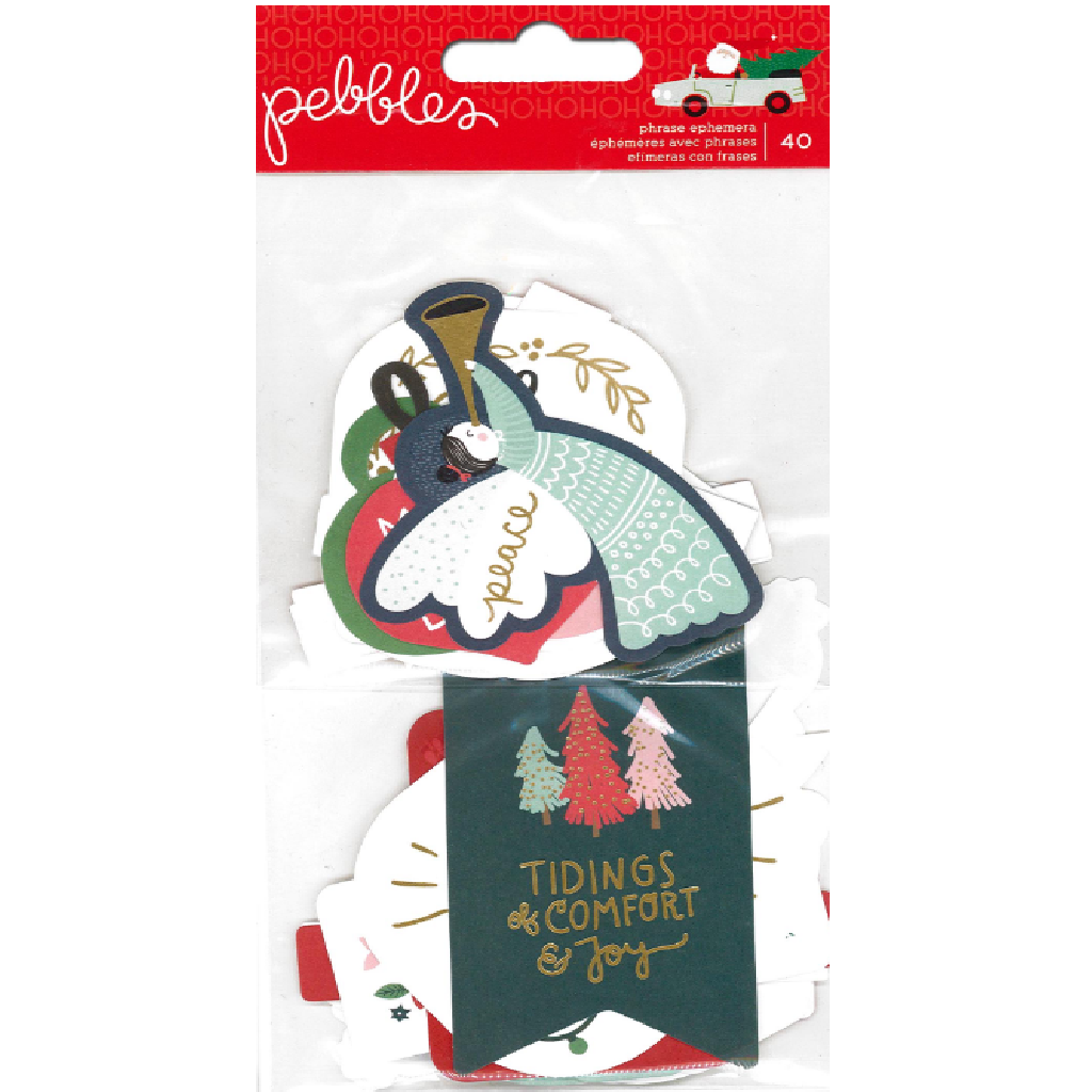 Pebbles Collection Merry Little Christmas Ephemera