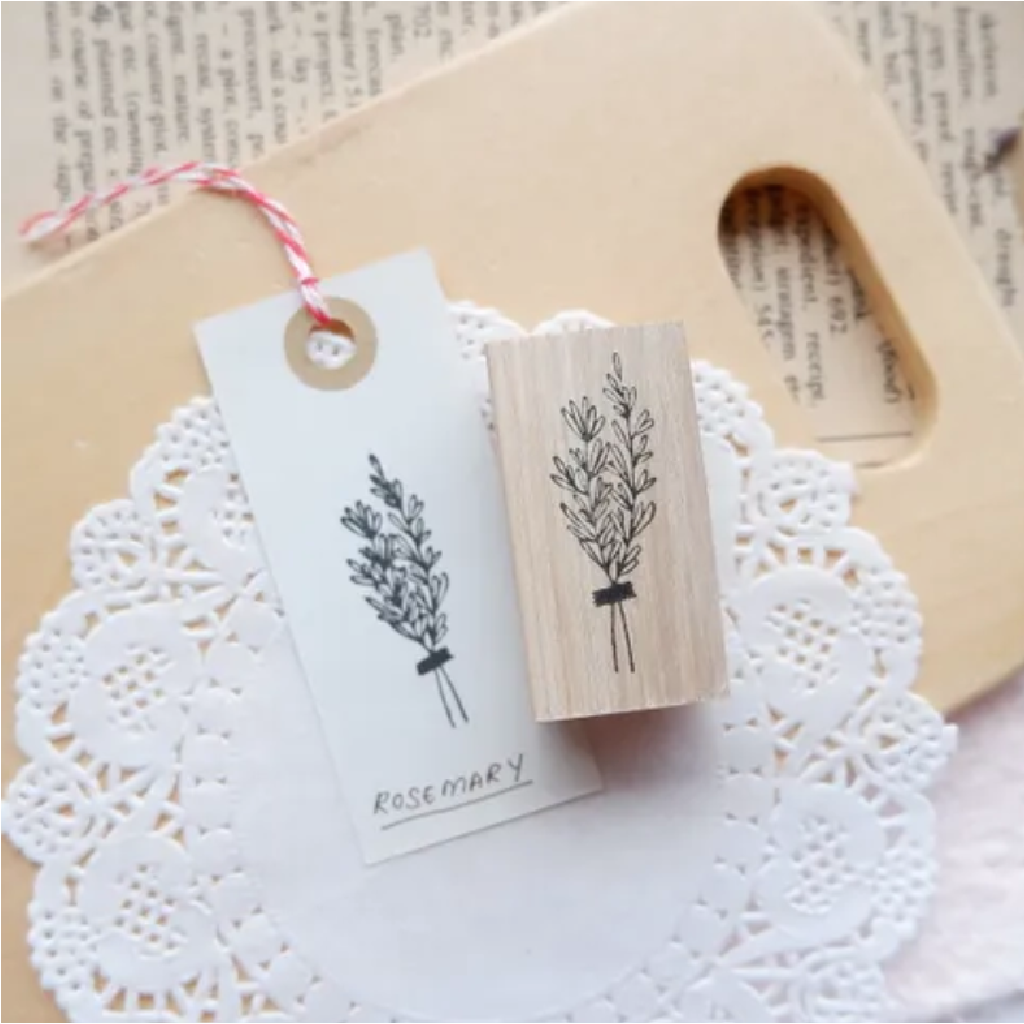 Rubber Stamp Labiri - Rosemary