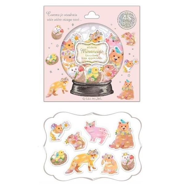 Q-Lia Miraneige Forest Friends Flake Sticker