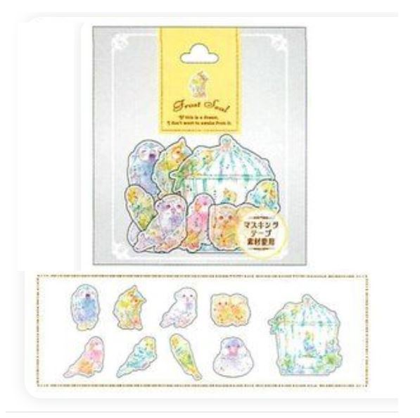 The Birds Frost Seal Flake Sticker