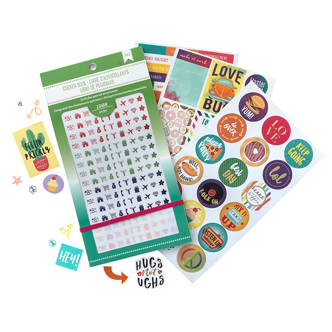 Happy Planner Sticker Book - Rainbow