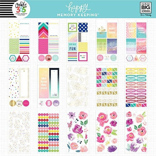 Happy Planner Sticker Pack Floral Memories 578