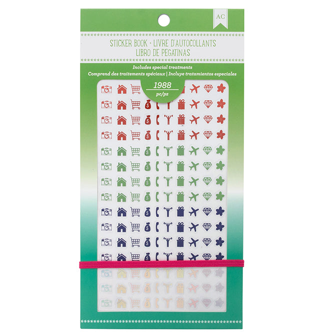 Happy Planner Sticker Book - Rainbow