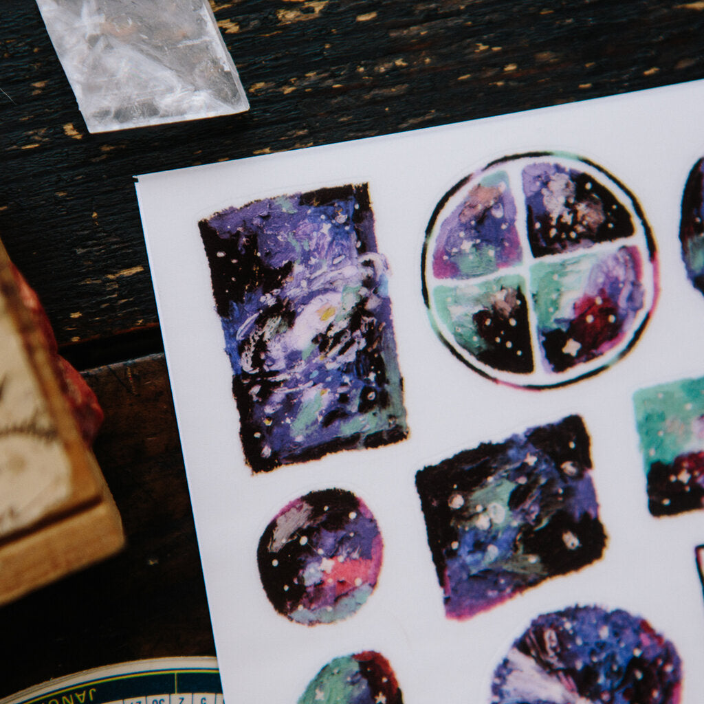 OURS Print On Stickers Deep Starry Sky