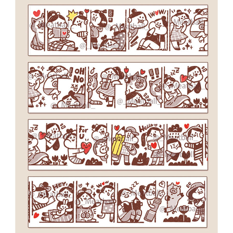 MeatBall Washi Sampler