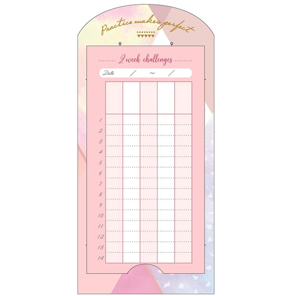 Gakken Sta:Ful Bookmark Sticky Note 2 Week Challenges