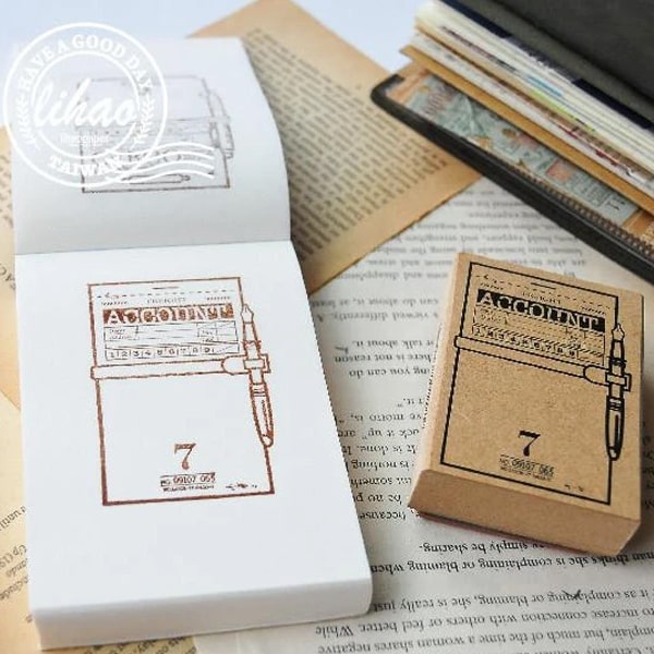Lihaopaper Notepaper Rubber Stamps