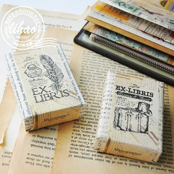 Lihaopaper Ex-libris Rubber Stamps