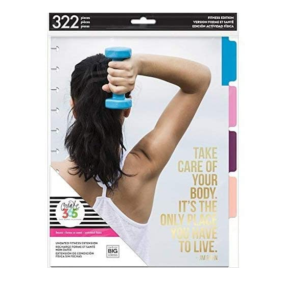 The Happy Planner Fitness Extension Pack Classic