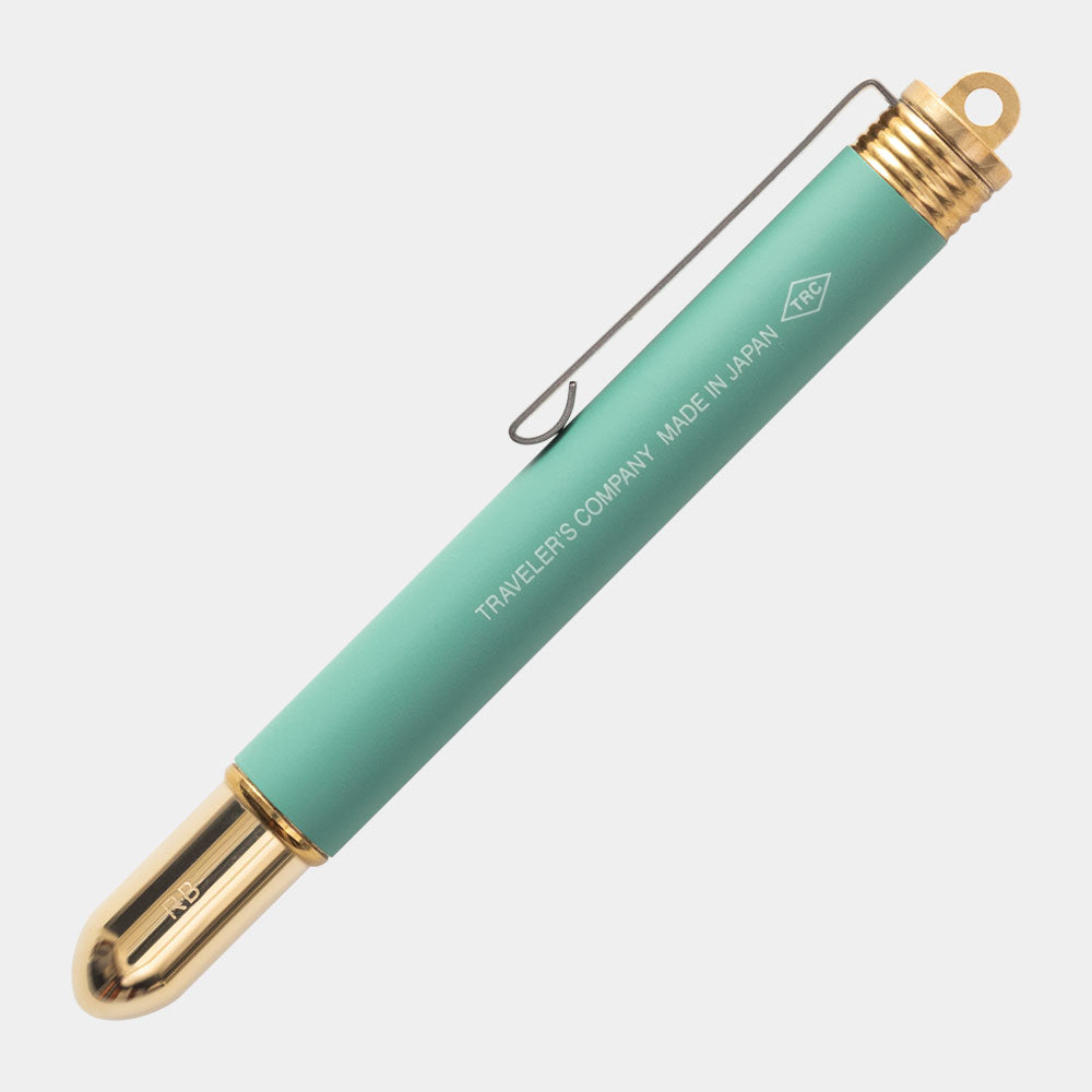 TRC Brass Rollerball Pen Factory Green