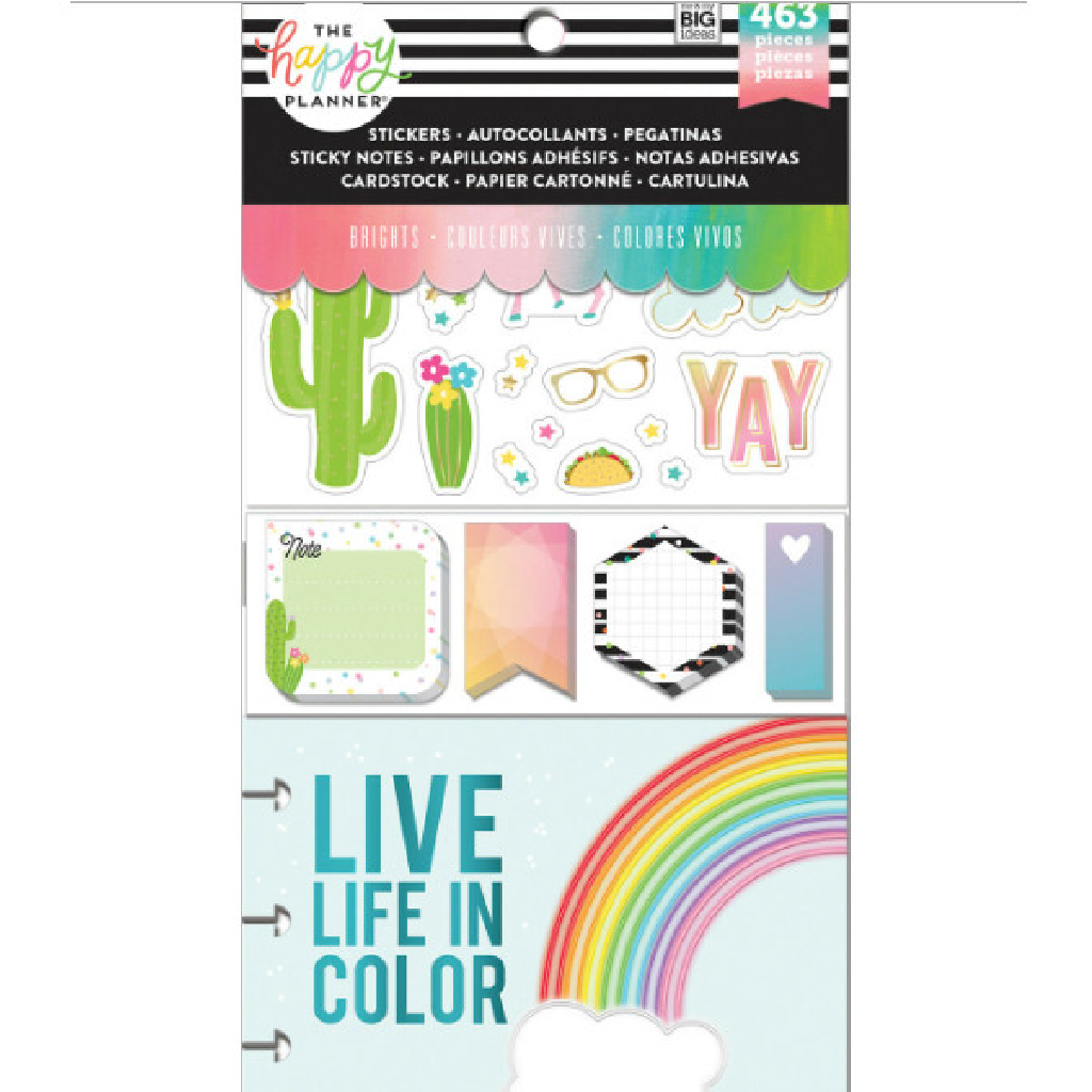 Happy Planner Sticky Note Multi Pack Brights 463