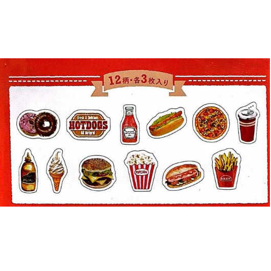 Palladium Tokyo American Diner - Flake Sticker