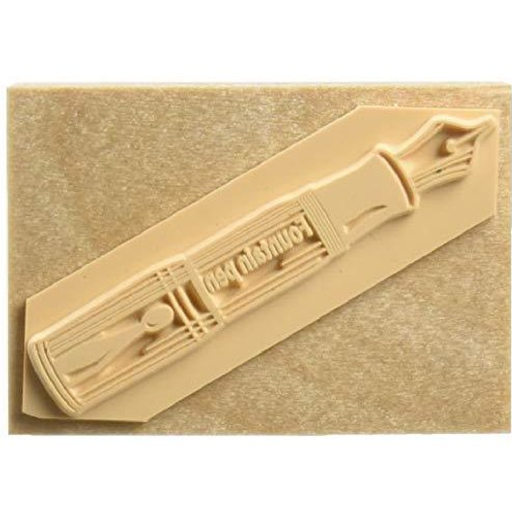 Kodomo No Kao Rubber Stamp - Fountain Pen