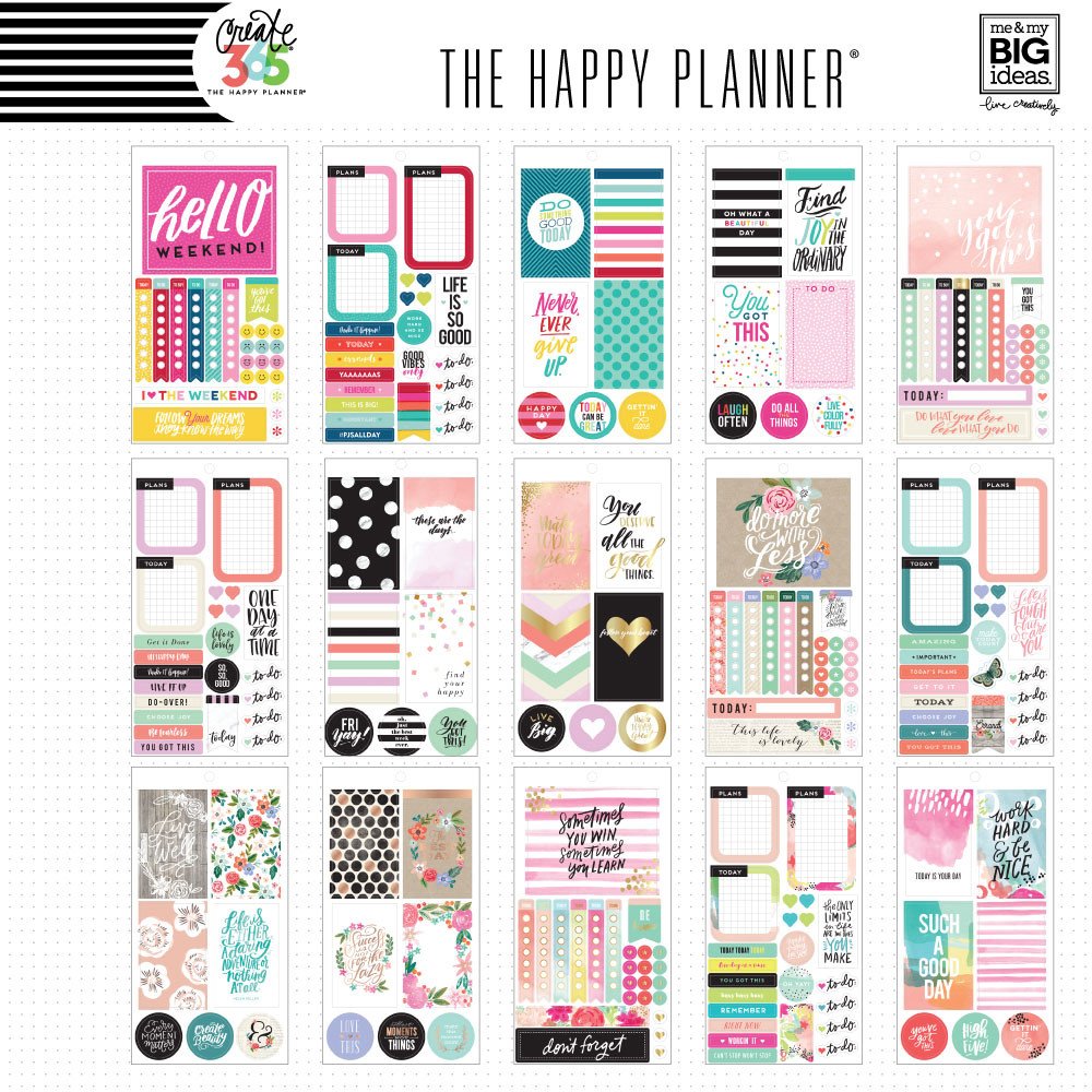 Happy Planner Sticker Pack Color Story 459