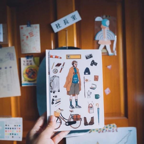 La Dolce Vita Diary Book - Pilot Girl