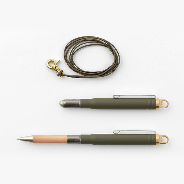 Traveler&#39;s Factory Olive Brass Ballpoint Pen LIMITED EDITION