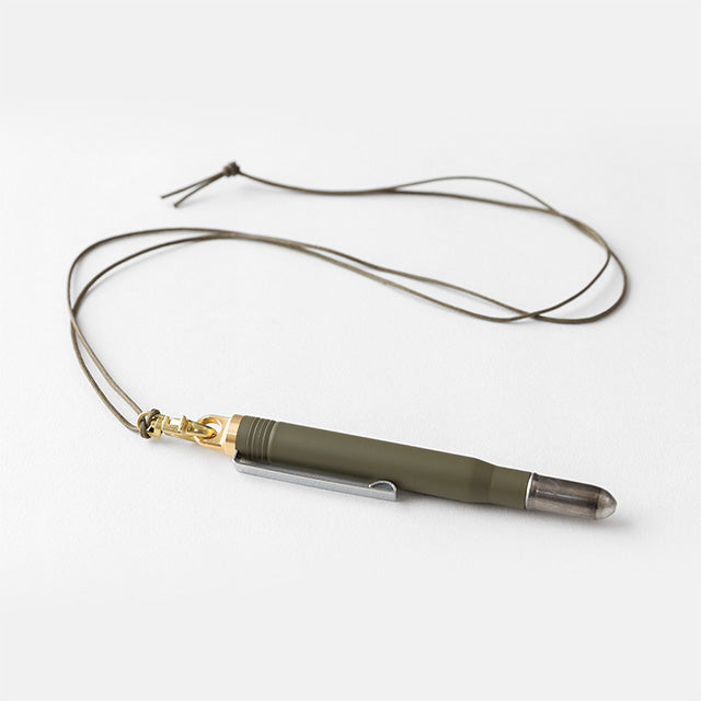 Traveler&#39;s Factory Olive Brass Ballpoint Pen LIMITED EDITION