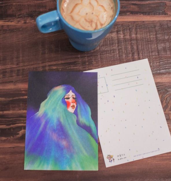 La Dolce Vita Postcard - Tosca