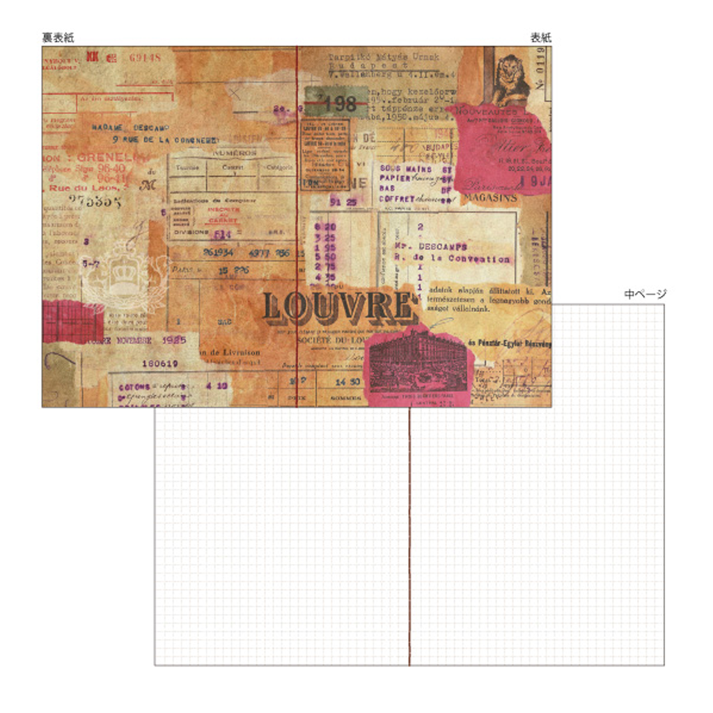 Papier Platz Sunny Sunday Thread Binding A5 Notebook
