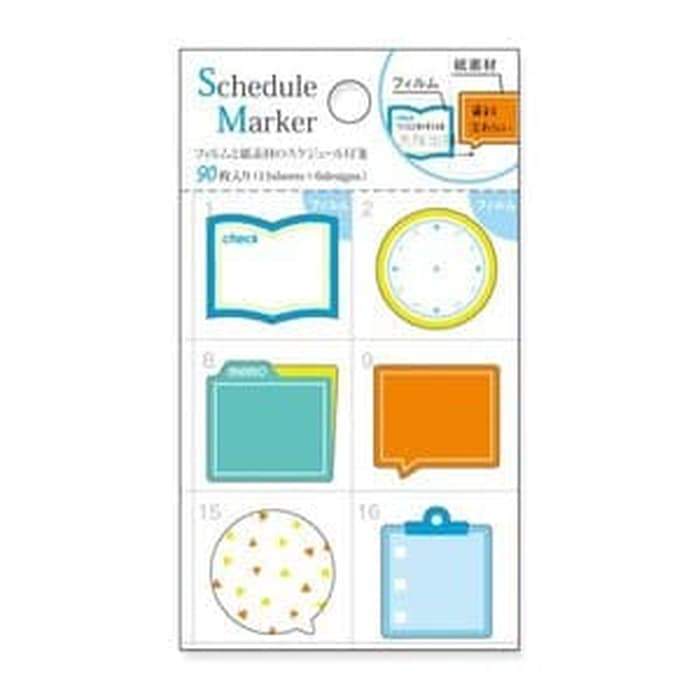 Schedule Marker Check Book