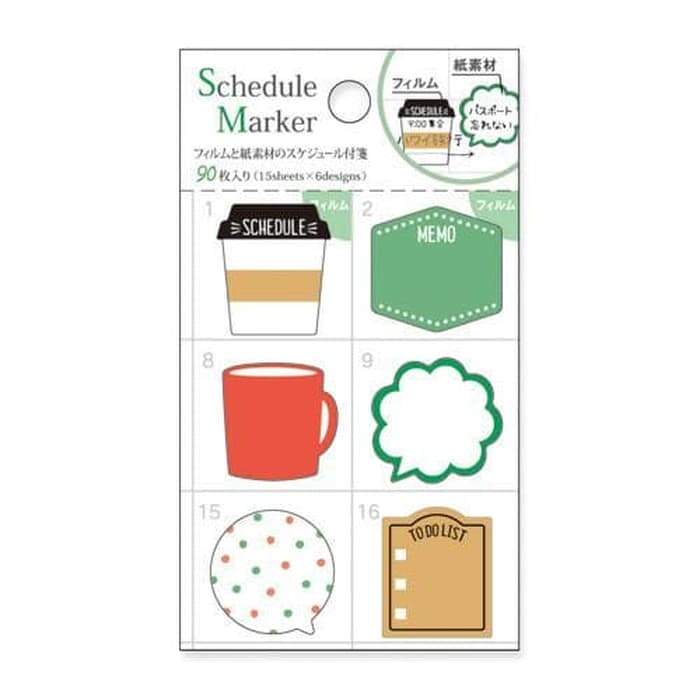 Schedule Marker Coffee Time