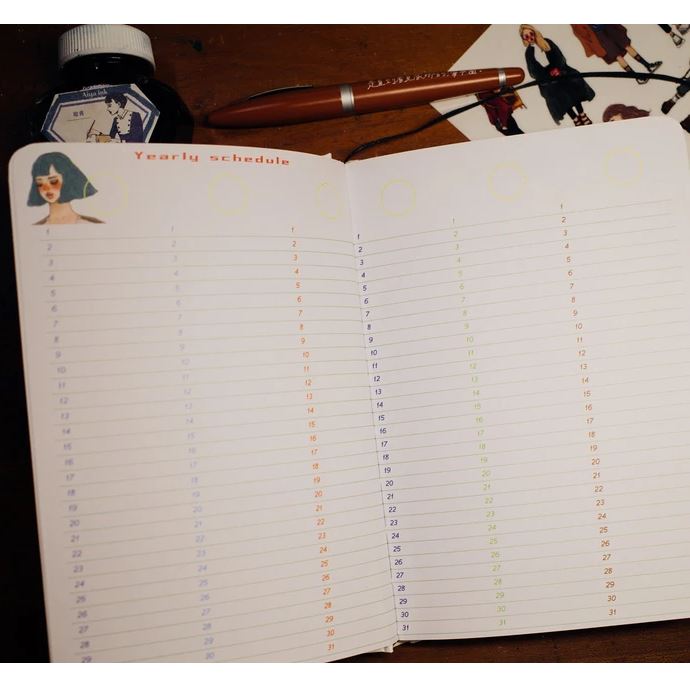 La Dolce Vita Diary Book - Space Girl