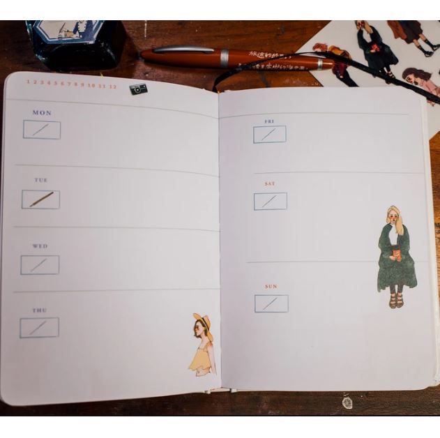 La Dolce Vita Diary Book - Pilot Girl