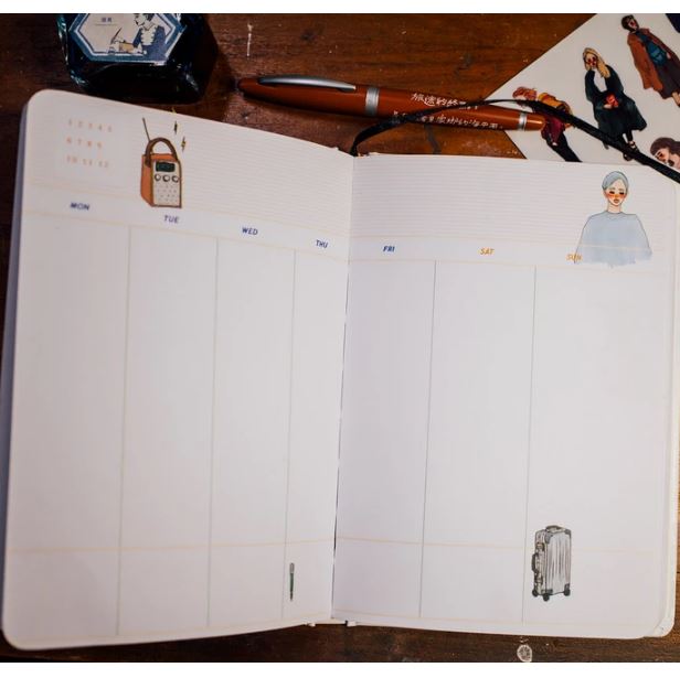 La Dolce Vita Diary Book - Space Girl