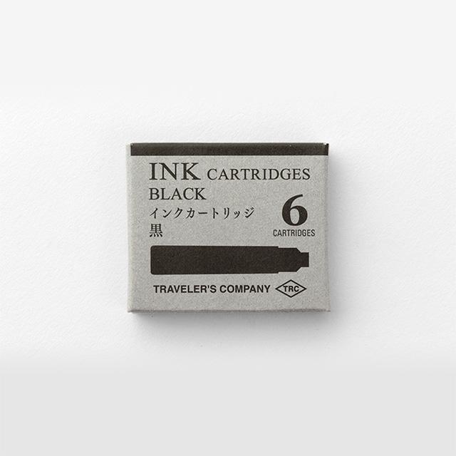 TRC Brass Fountain Pen Ink Cartridges Black