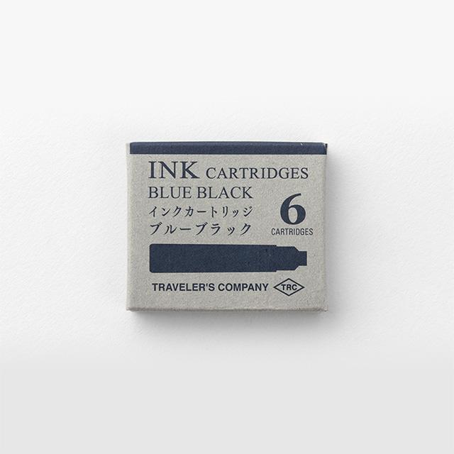 TRC Brass Fountain Pen Ink Cartridges Blue