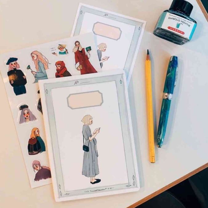 La Dolce Vita Hardcover Diary Book Monthly B6