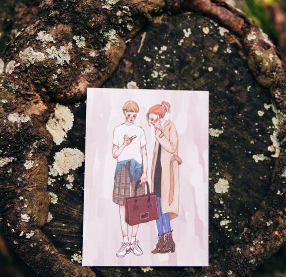 La Dolce Vita Postcard - Planning