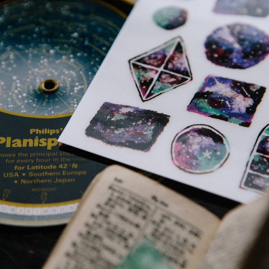 OURS Print On Stickers Deep Starry Sky