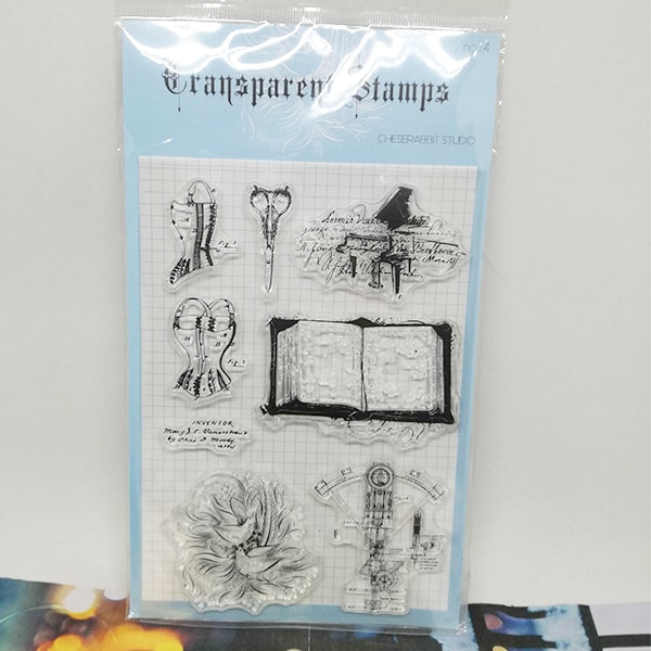 Clear Stamp Cheeserabbit Studio Book No 4