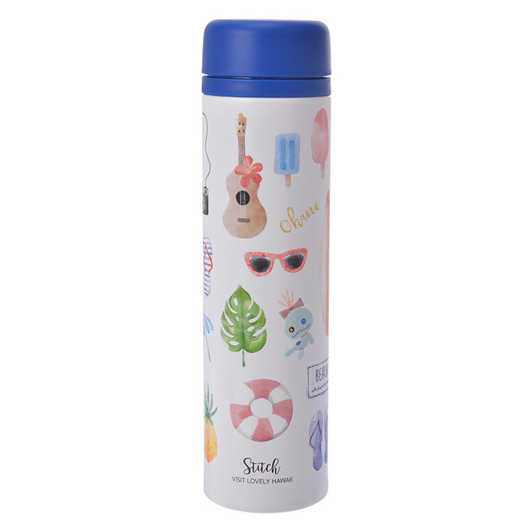 Disney Stitch Visit Lovely Hawaii Mug Bottle 400ml