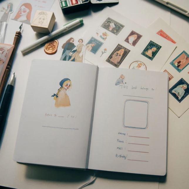 La Dolce Vita Hardcover Diary Book - Dearest Diary