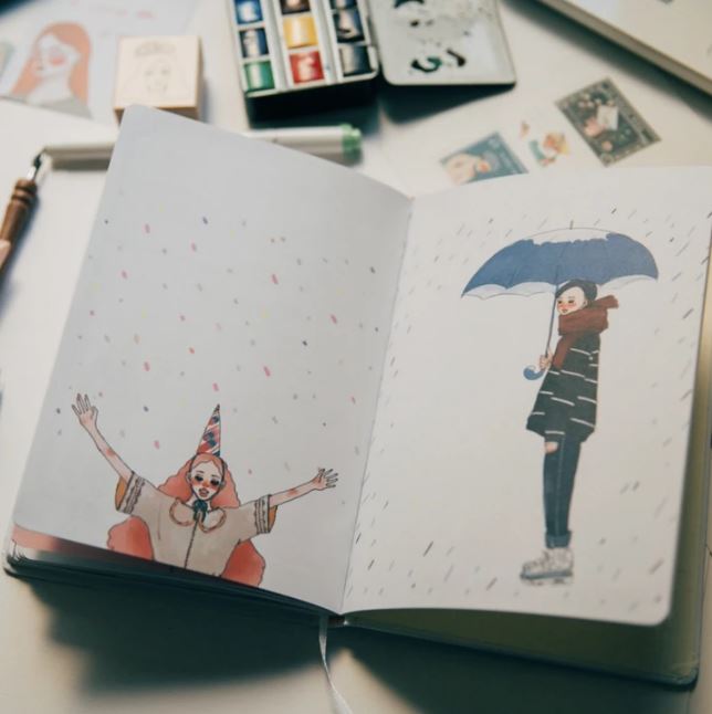 La Dolce Vita Hardcover Diary Book - Dearest Diary